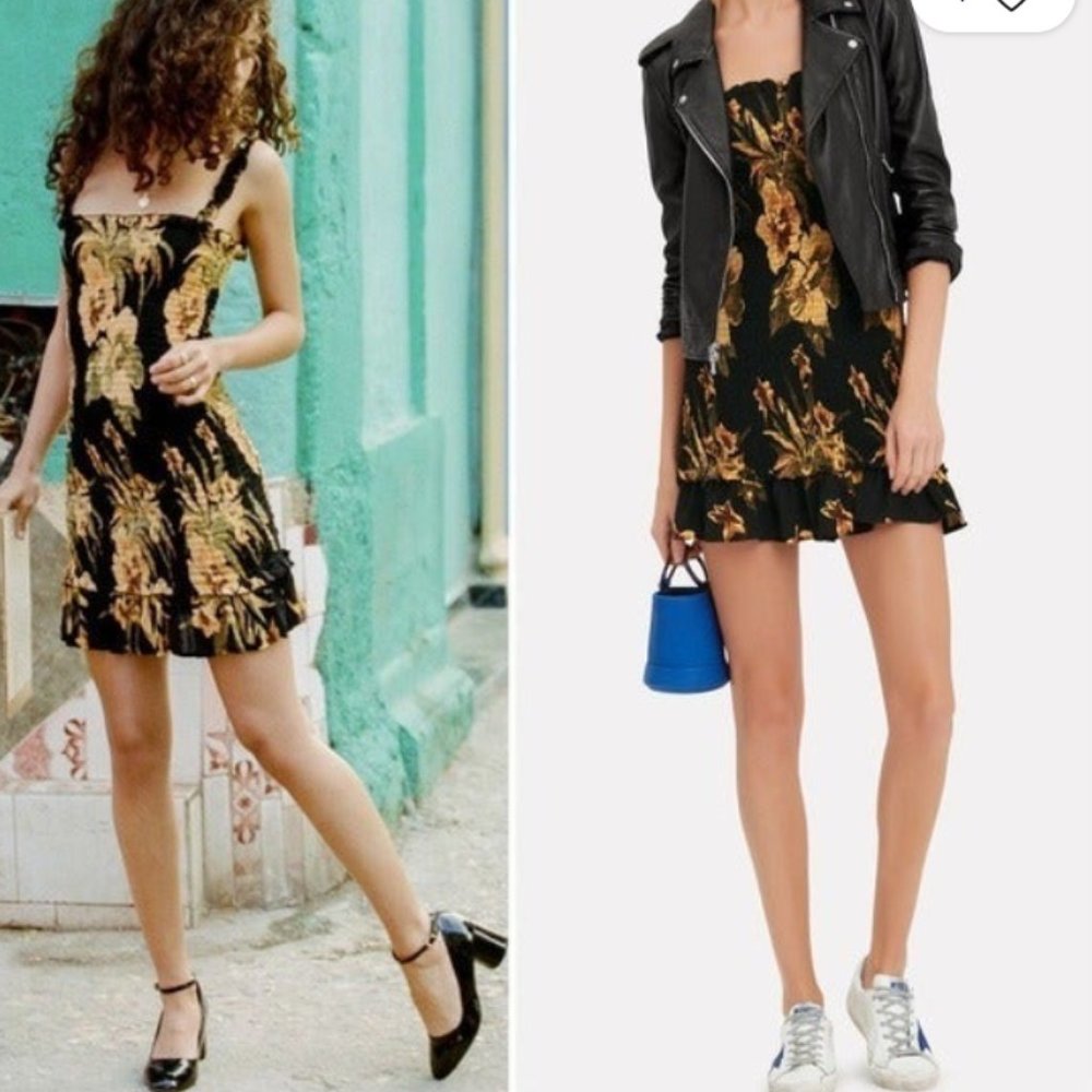 Faithfull The Brand Del Mar Mini Dress